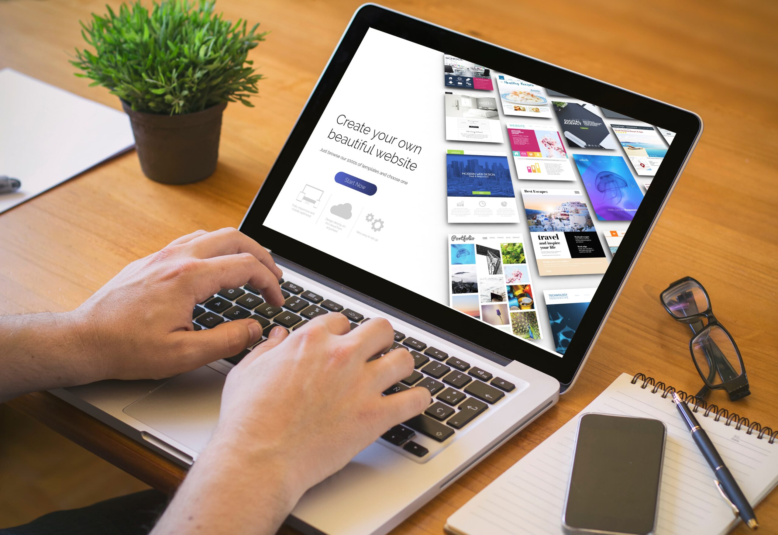 headless CMS interface