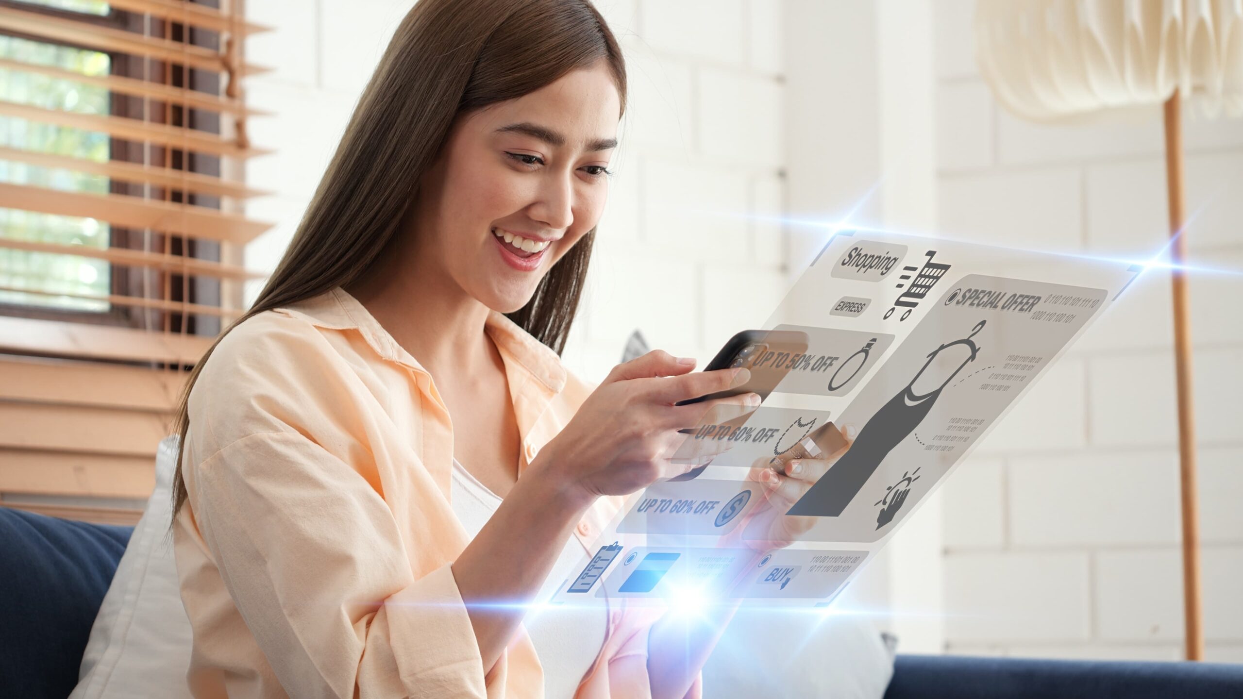 Live shopping experience in a trend shaping marketing