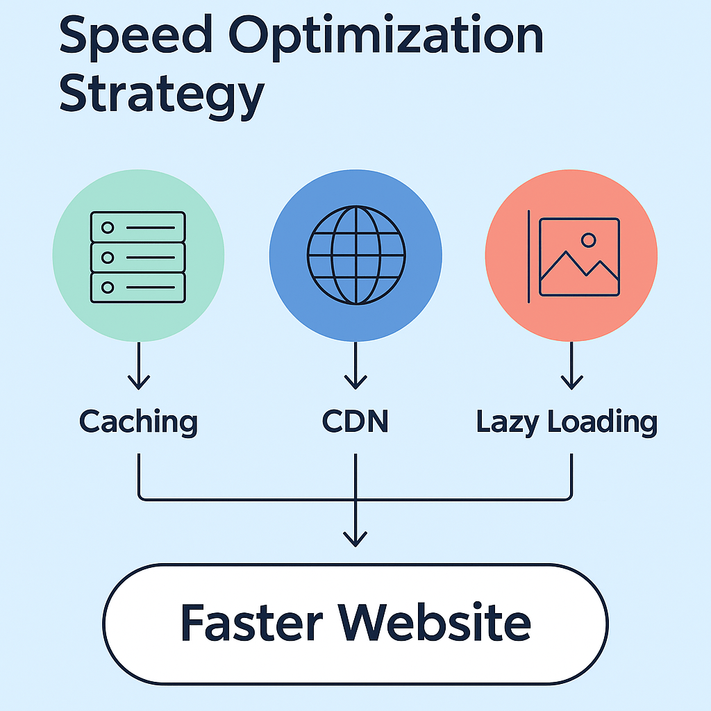 Speed optimization process used by SPEEDXMEDIA