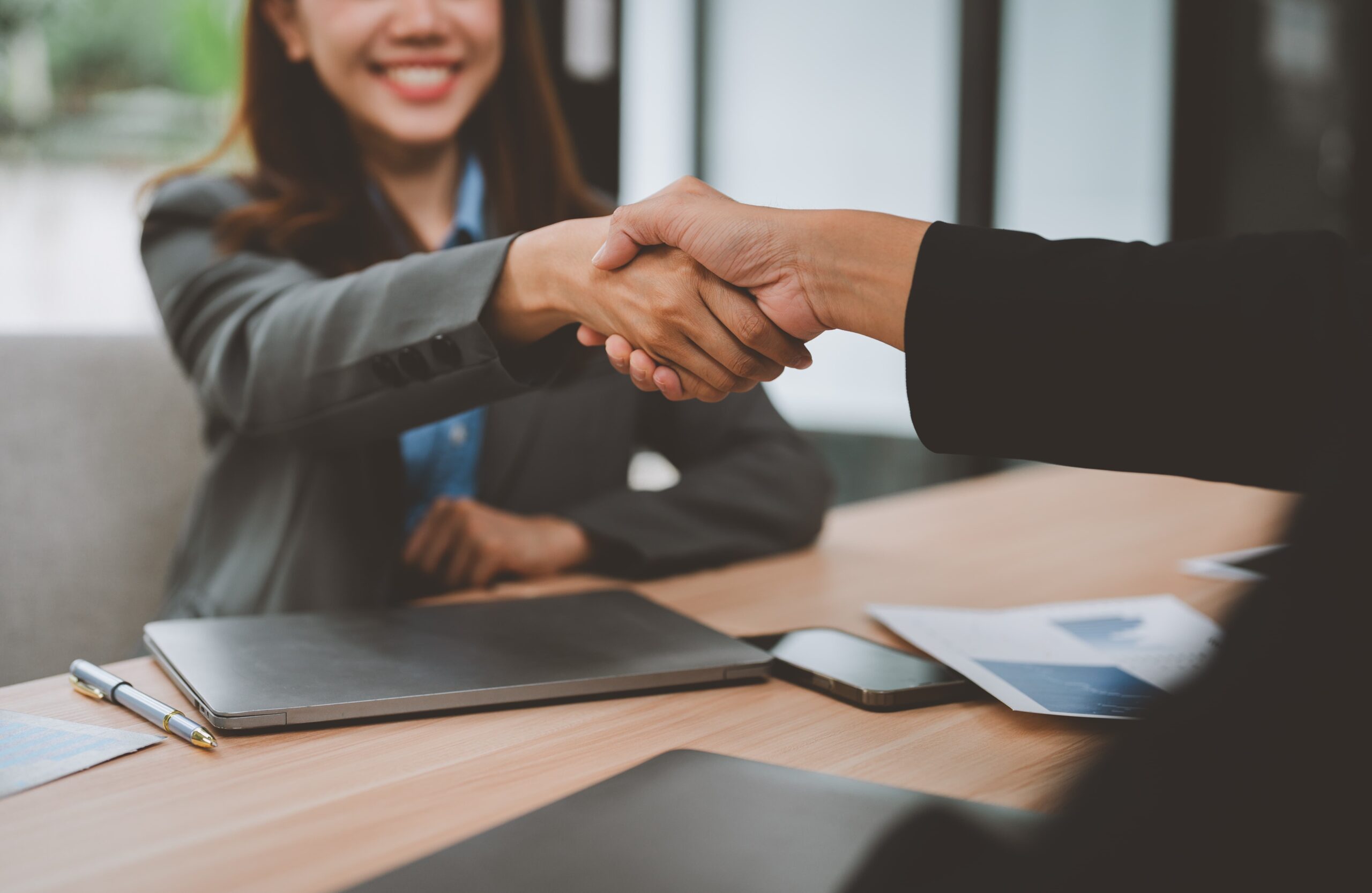 client relationships crucial handshake