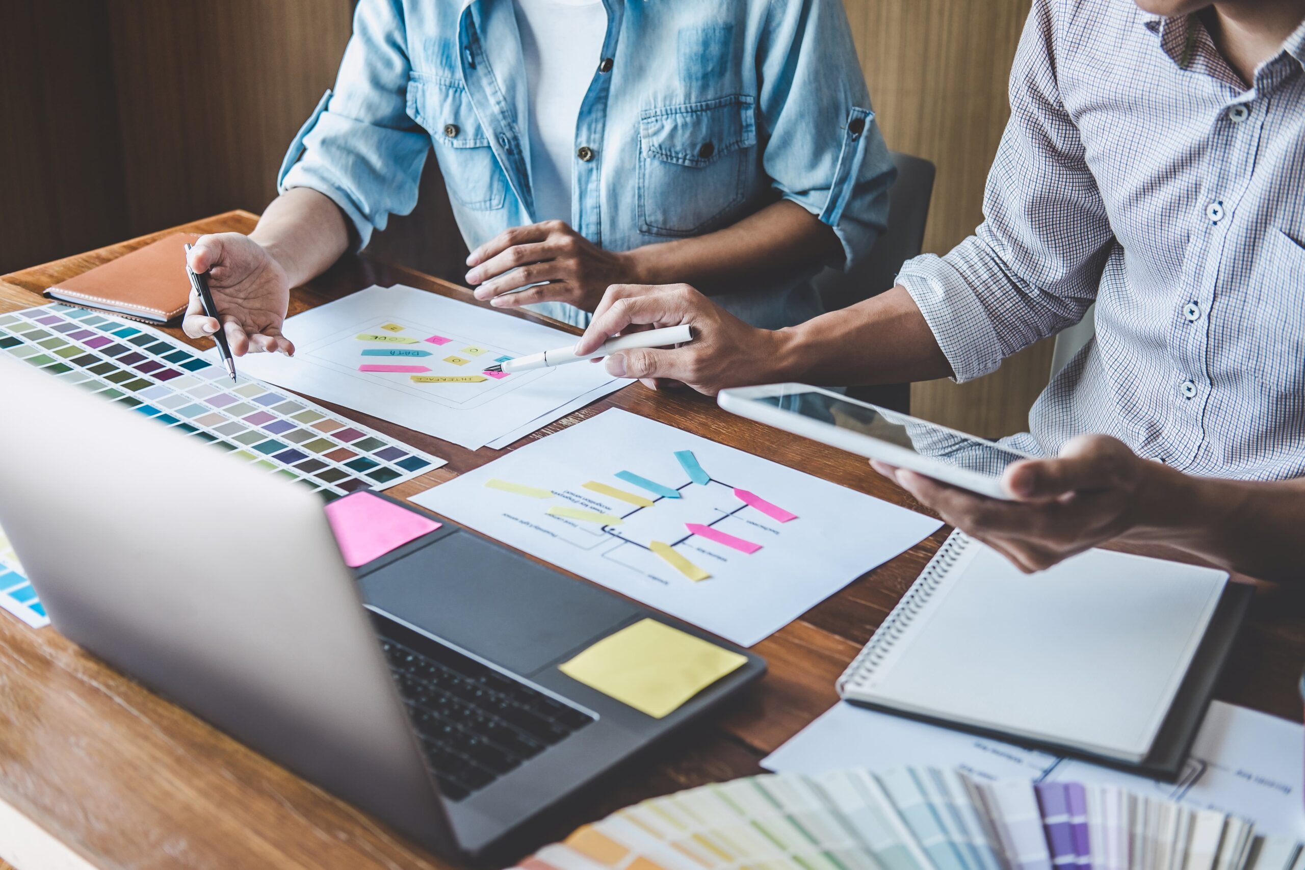 Manage your digital footprint illustrated by monitoring business presence online