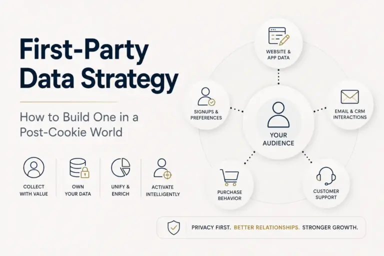 First-Party Data Strategy – How to Build One in a Post-Cookie WORLD